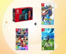 A gagner : pack Nintendo Switch + 3 jeux !