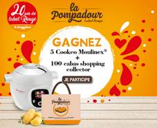 A gagner : 5 robots Cookeo Moulinex + 100 cabas Collector