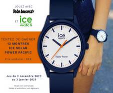 12 montres Ice Solar Power Pacific offertes