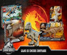En jeu : 30 jouets Jurassic World (LEGO + Figurines)