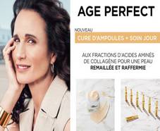 1000 routines Age Perfect de L’Oréal Paris offertes