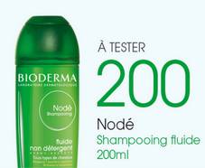 200 shampoings Nodé de Bioderma gratuits