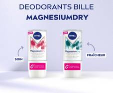 NIVEA : 850 déodorants bille MagnesiumDry gratuits