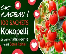 A gagner : 100 sachets de graines tomate-cerise Kokopelli