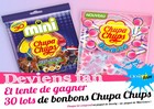 Paquets de bonbons Chupa Chups à gagner !