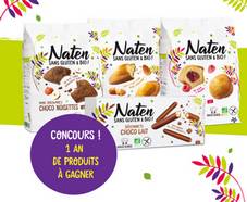 En jeu : 1 an de produits gourmands NATEN !