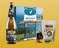 En jeu : 40 coffrets gourmands de produits bretons