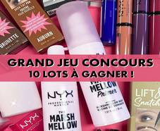 A gagner : 10 coffrets maquillage NYX