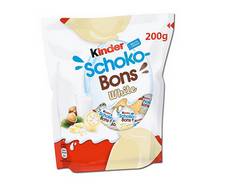 A gagner : 50 paquets Kinder Schoko-Bons White