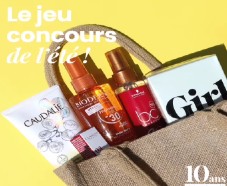 Concours MyOrigines : 50 sacs d’été remplis de produits de beauté à gagner (parfums, soins solaires...) !