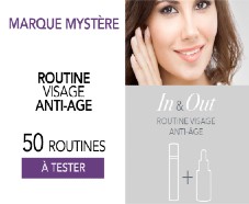 50 routines visage anti-âge In&Out offertes