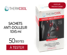 50 boites gratuites ThermCool (anti-douleur)