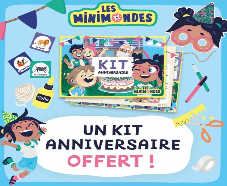 A recevoir : kit anniversaire gratuit enfant