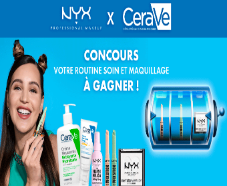 A gagner : 15 Routines maquillage & soin NYX + CeraVe