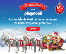 Jeu Noël Playmobil : 150 boîtes à gagner !